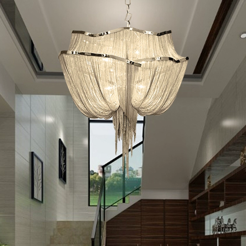 Flow Comb Tassel Chandelier - Image 8