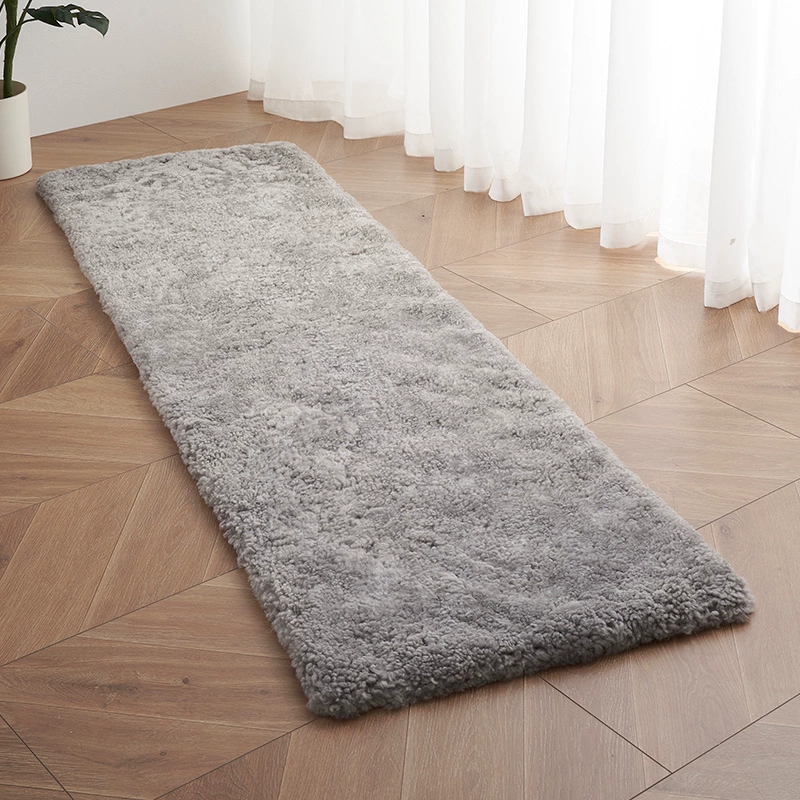 Aozun Curly Wool Sheepskin Runner - Image 8