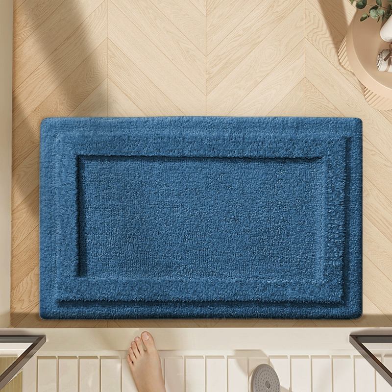 Pure cotton five-star hotel floor towel plush bathroom floor mat bathroom carpet foot mat anti-slip floor mat thickened - Image 10