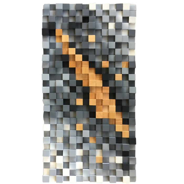 GradientCube 3D Wood Wall Art - Image 8