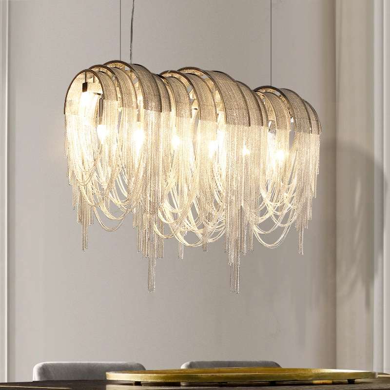 Flow Comb Tassel Chandelier - Image 7