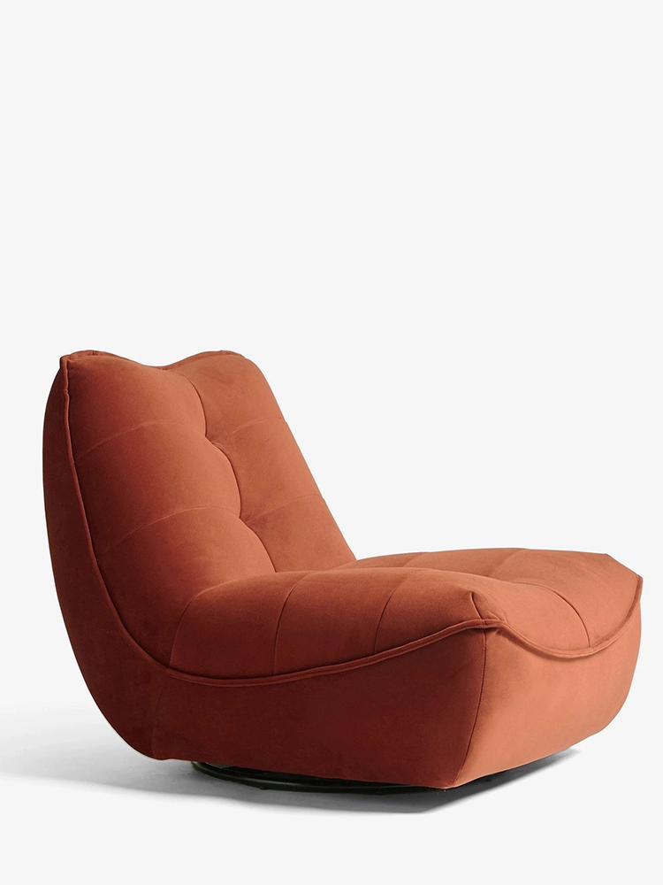 Velvet Caterpillar Lounge Chair - Image 5