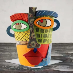 PicassoPop Abstract Face Planter