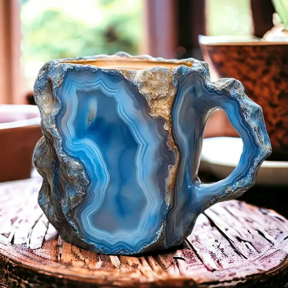 AmethystRock Crystal Resin Mug - Image 2