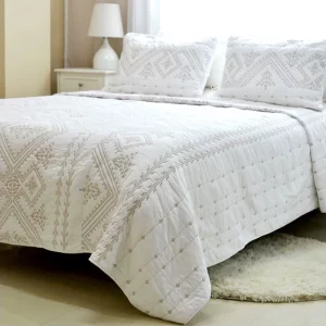 AlbaLuxe European Cotton Quilt Set