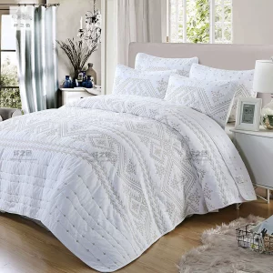 Vintage EuroCotton Quilted Bedding Set