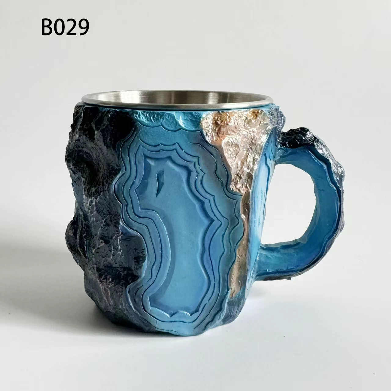 AmethystRock Crystal Resin Mug - Image 4