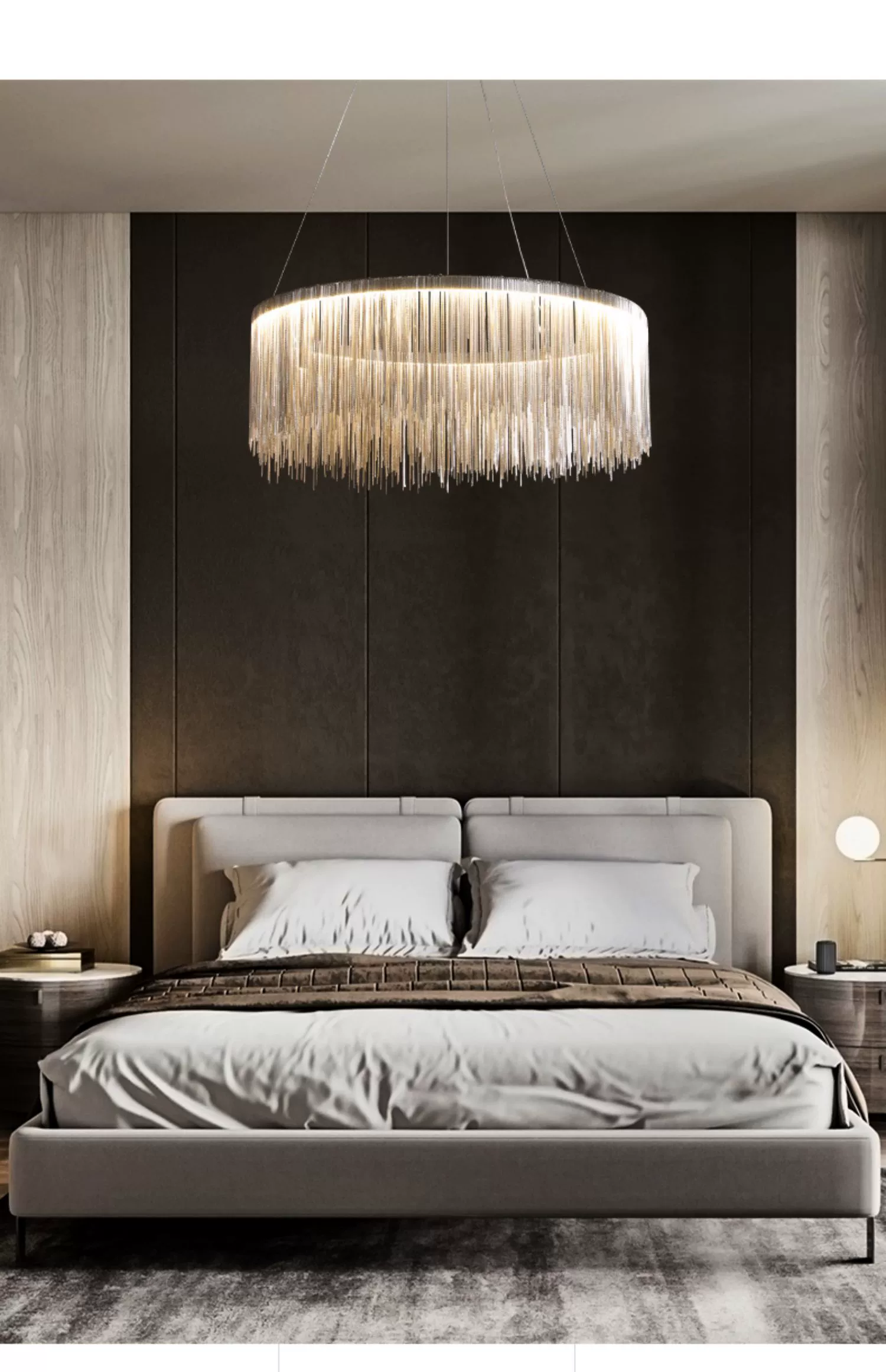 Flow Comb Tassel Chandelier - Image 5