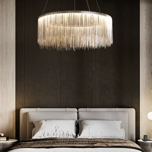 Flow Comb Tassel Chandelier