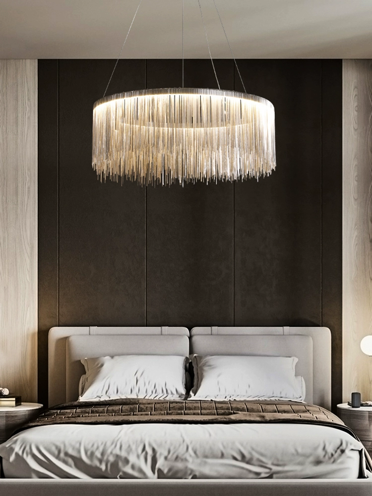 Flow Comb Tassel Chandelier