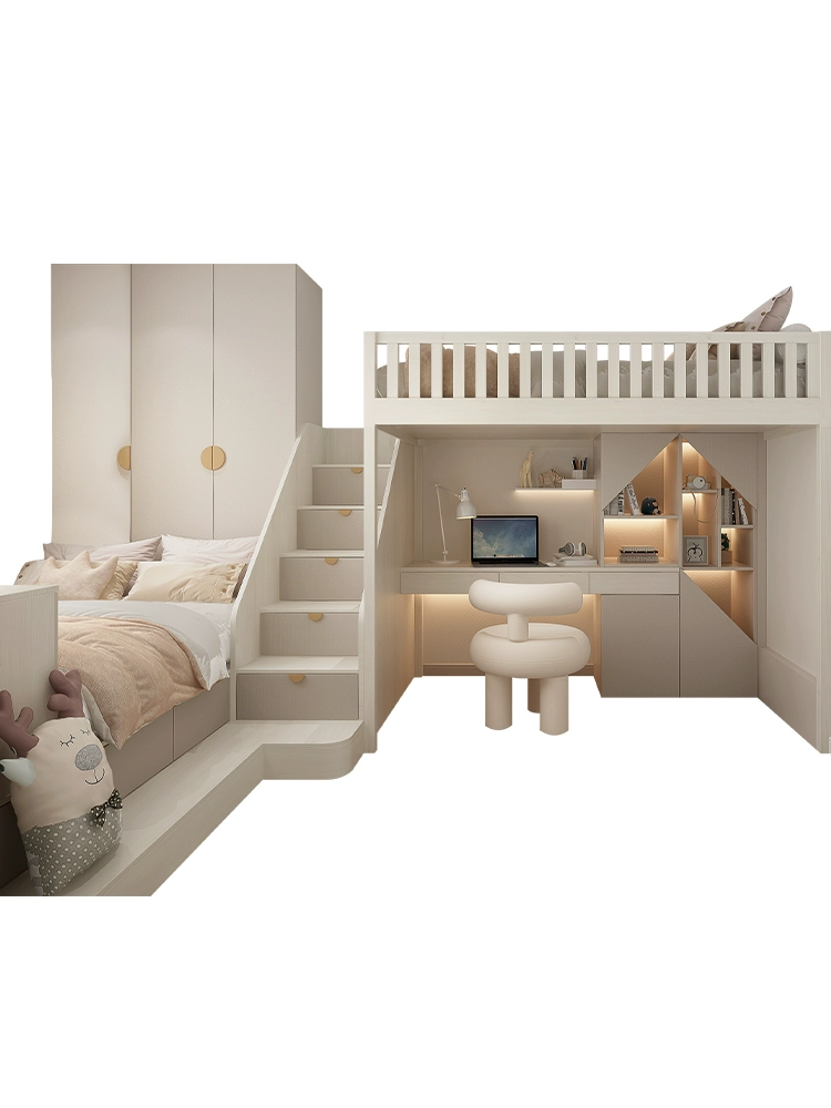 LumiNest Loft Tatami Study Bed Set - Image 3